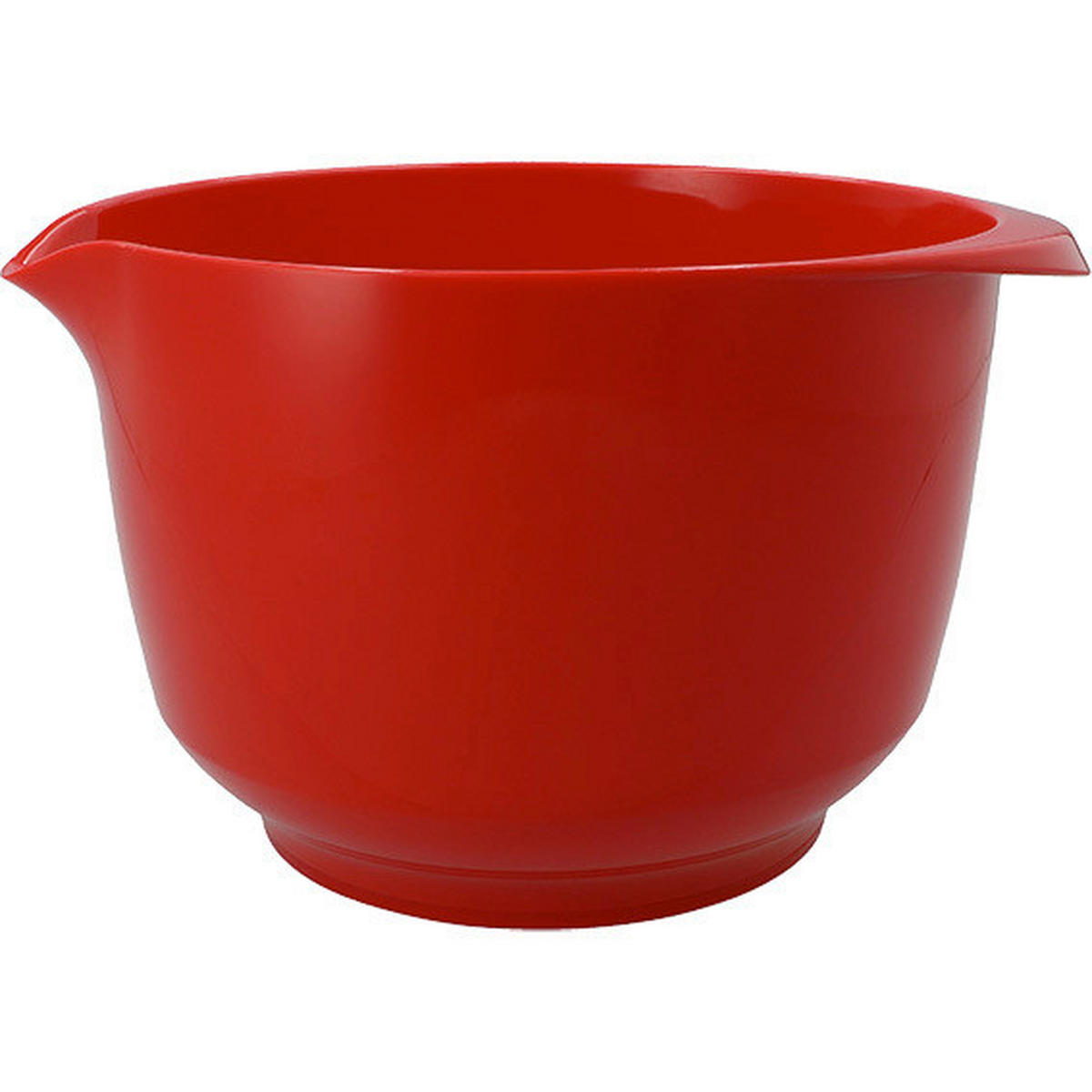 RÜHRSCHÜSSEL - Rot, Basics, Kunststoff (26/15/22cm) - Birkmann