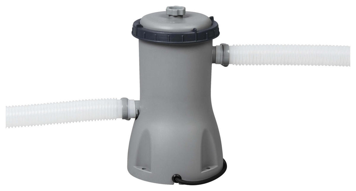 BAZÉN 427/107 cm - modrá/sivá, Basics, kov/plast (427/107cm) - Bestway