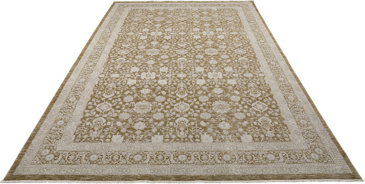 VINTAGE-TEPPICH 200/300 cm Grün rechteckig  - Grün, LIFESTYLE, Textil (200/300cm) - Novel