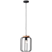 HÄNGELEUCHTE 25/130 cm  - Schwarz, LIFESTYLE, Metall (25/130cm) - Brilliant