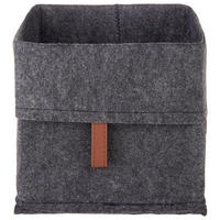 HYLLKORG i brun, mörkgrå 19/18/19 cm   - mörkgrå/brun, Trend, textil (19/18/19cm) - Landscape