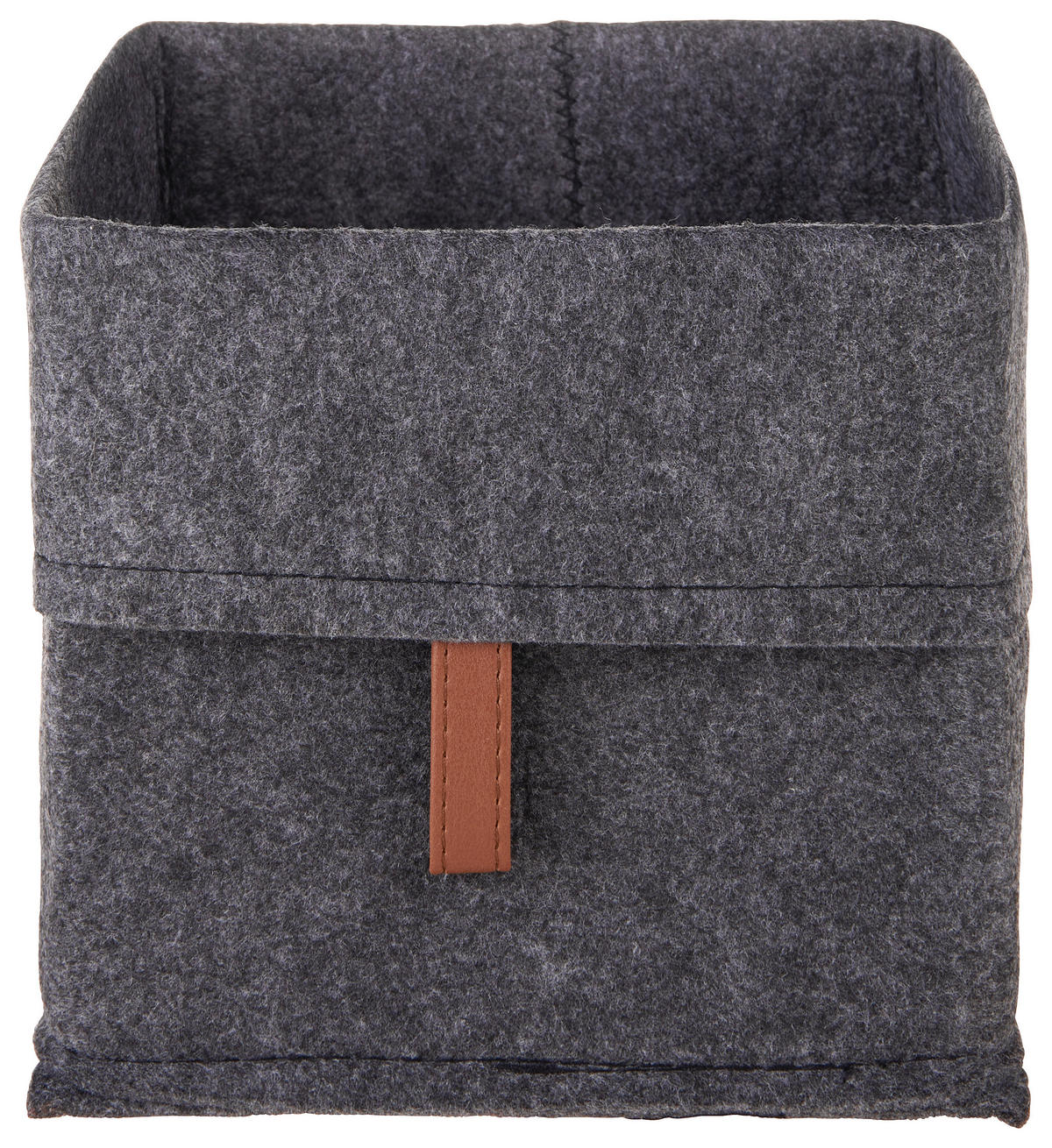 HYLLKORG i brun, mörkgrå 19/18/19 cm   - mörkgrå/brun, Trend, textil (19/18/19cm) - Landscape