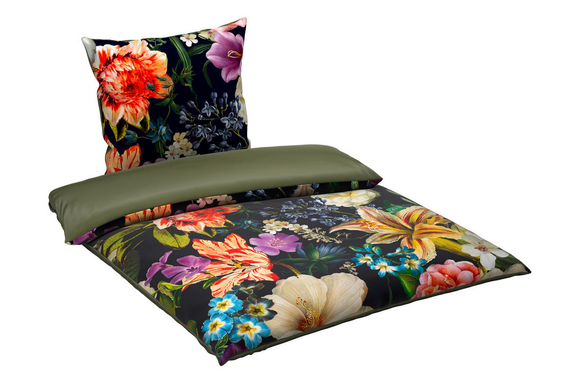 WENDEBETTWÄSCHE Satin 135/200 cm  - Multicolor, Textil (135/200cm) - Novel