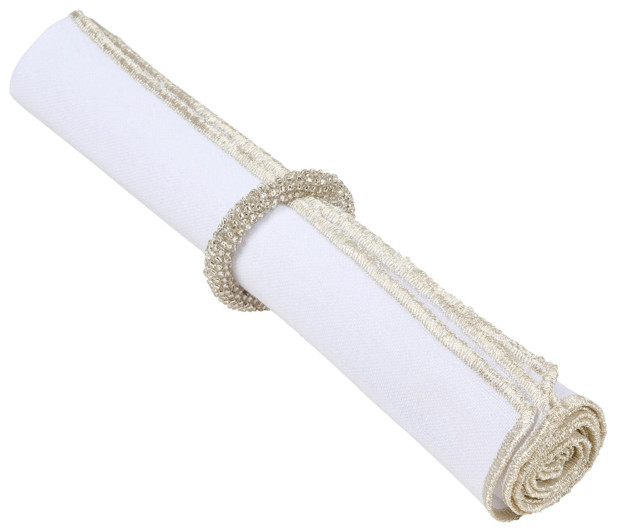 STOFFSERVIETTE 45/45 cm   - Weiß, KONVENTIONELL, Textil (45/45cm) - X-Mas
