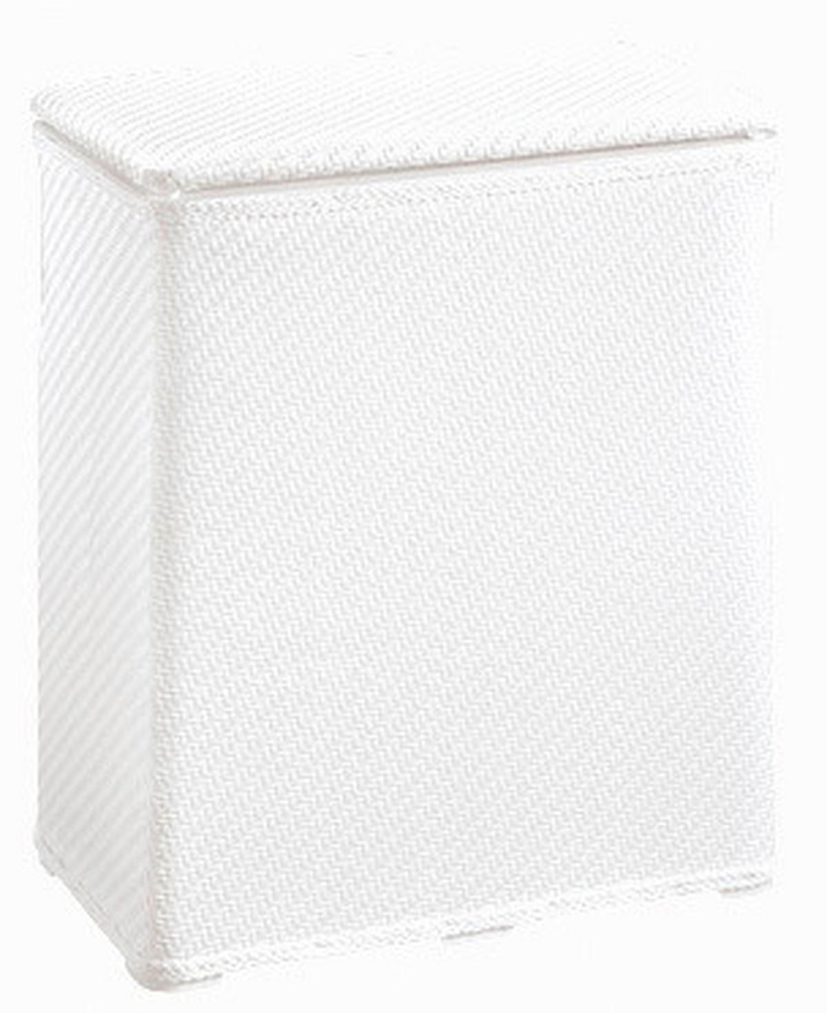 WÄSCHESAMMLER - Weiß, Basics, Kunststoff (48/55/27cm) - Kleine Wolke