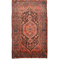 ORIJENTALNI TEPIH  višebojna, crvena     - višebojna/crvena, Konvencionalno, prirodni materijali (60/90cm)