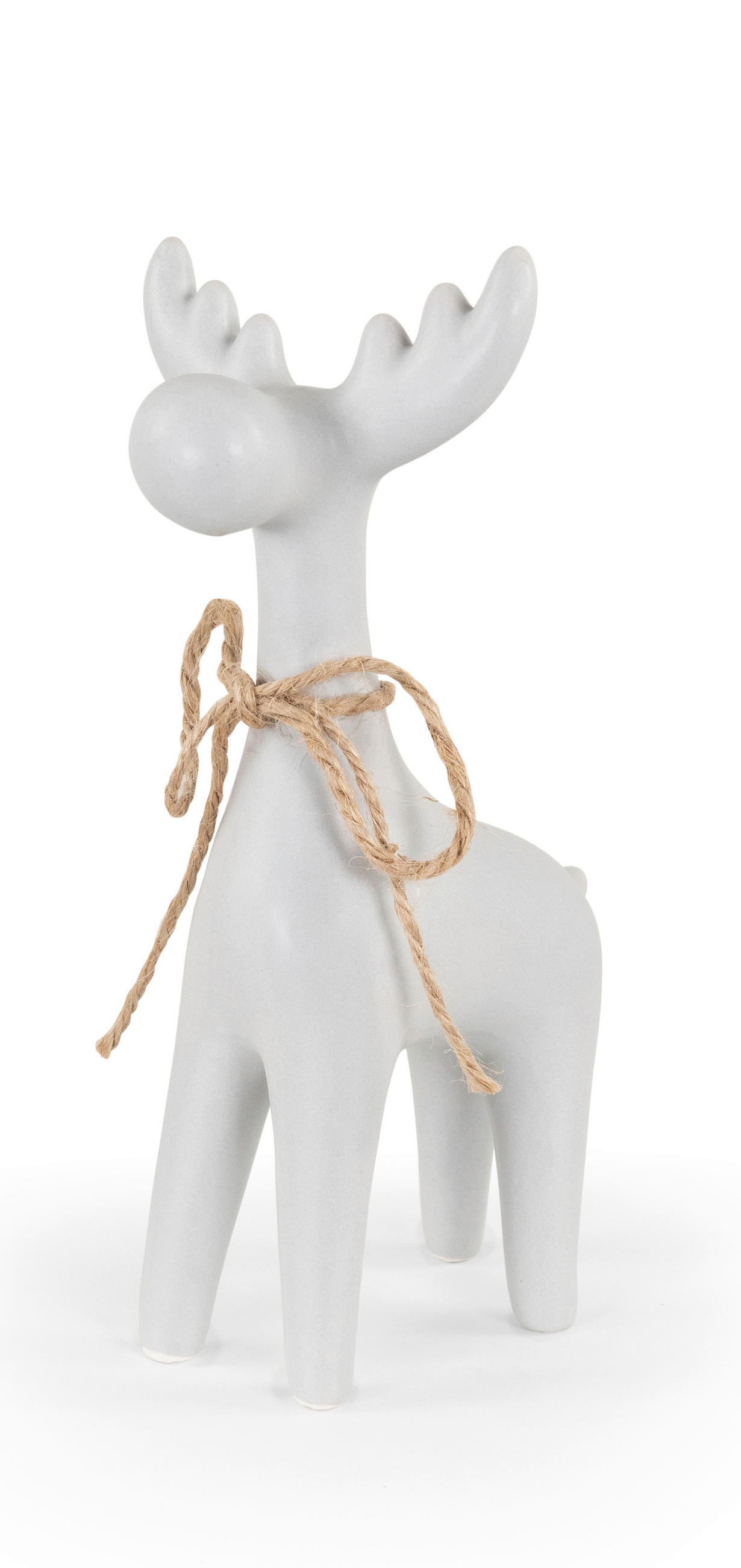 DEKOELCH  - Grau, Basics, Keramik (10/7/18cm) - X-Mas