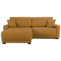 ECKSOFA Gelb Chenille, Struktur  - Gelb, Design, Textil (237/186cm) - MID.YOU
