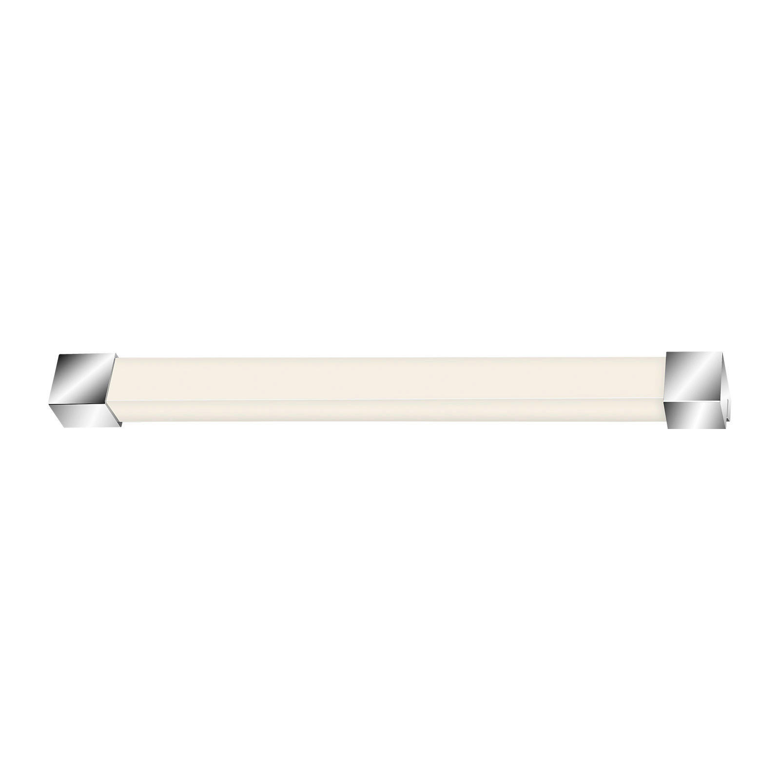 RÁÉPÍTHETŐ LÁMPA LED izzó  - krómszínű, Basics, műanyag (34/3,8 - 6,7/2,8cm)