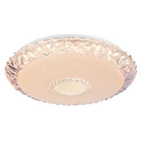 LED-TAKLAMPA 40 W 50/10 cm  - vit, Design, metall/plast (50/10cm) - Globo