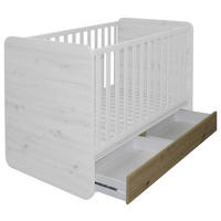 BETTKASTEN Eiche Artisan  - Eiche Artisan, Basics, Holzwerkstoff (139/22/40-72cm)