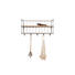 GARDEROBENPANEEL Altholz massiv gewachst Naturfarben, Schwarz - Schwarz/Naturfarben, Design, Holz/Metall (85/40/20cm) - Carryhome