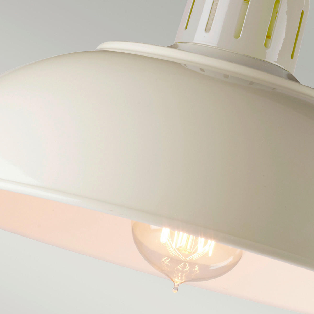 TISCHLEUCHTE 30/46/36 cm   - Creme, KONVENTIONELL, Metall (30/46/36cm) - Elstead Lighting