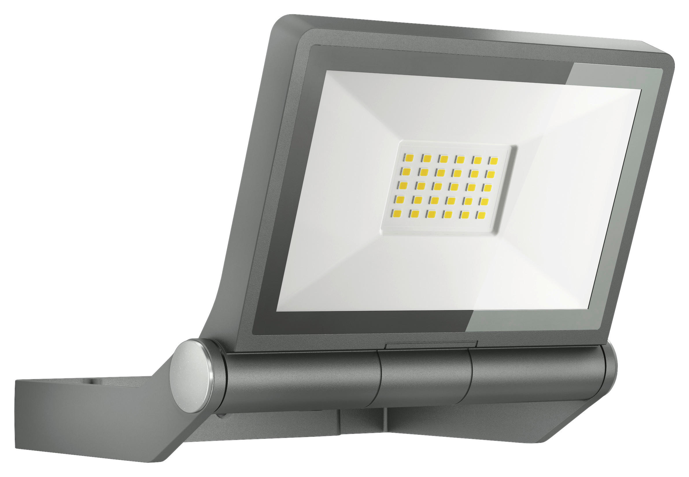LED-AUßENLEUCHTE 17,3/22,9/19,5 cm   - Anthrazit, Design, Metall (17,3/22,9/19,5cm) - Steinel