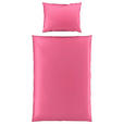 WENDEBETTWÄSCHE 140/220 cm  - Pink/Beere, Basics, Textil (140/220cm) - Novel