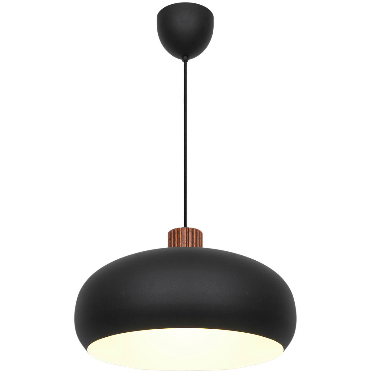 HÄNGELEUCHTE 42/23,5 cm   - Schwarz, KONVENTIONELL, Metall (42/23,5cm) - Nordlux
