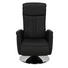 RELAXSESSEL in Leder Schwarz - Chromfarben/Schwarz, Design, Leder/Metall (71/108/83cm) - Beldomo Premium RELAXSESSEL in Leder Schwarz - Chromfarben/Schwarz, Design, Leder/Metall (71/108/83cm) - Beldomo Premium