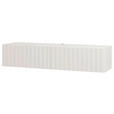 HÄNGELOWBOARD Weiß  - Weiß, Basics, Holzwerkstoff (154/32/42cm) - Carryhome