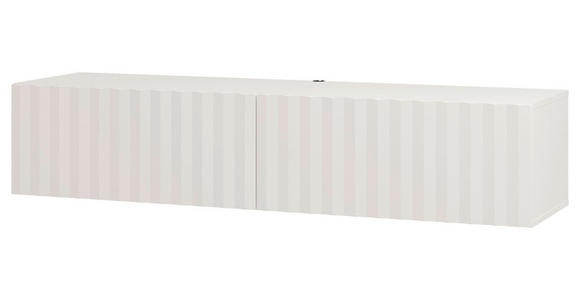 HÄNGELOWBOARD Weiß  - Weiß, Basics, Holzwerkstoff (154/32/42cm) - Carryhome