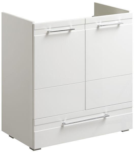 WASCHTISCHUNTERSCHRANK  - Chromfarben/Silberfarben, KONVENTIONELL, Glas/Holzwerkstoff (76/83/44cm) - Xora