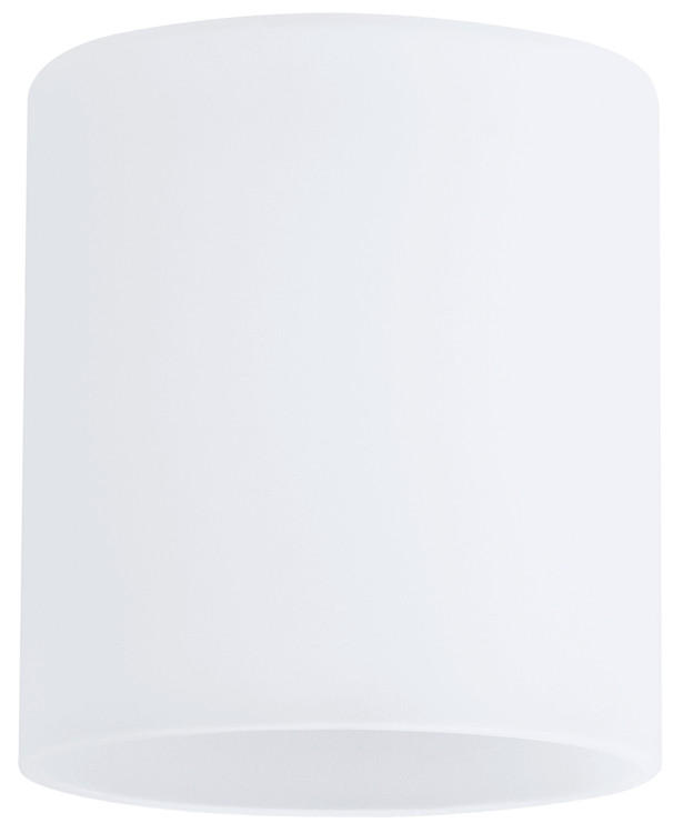 SCHIENENSYSTEM-LEUCHTENSCHIRM URail 7/8 cm   - Weiß, Design, Glas (7/8cm) - Paulmann