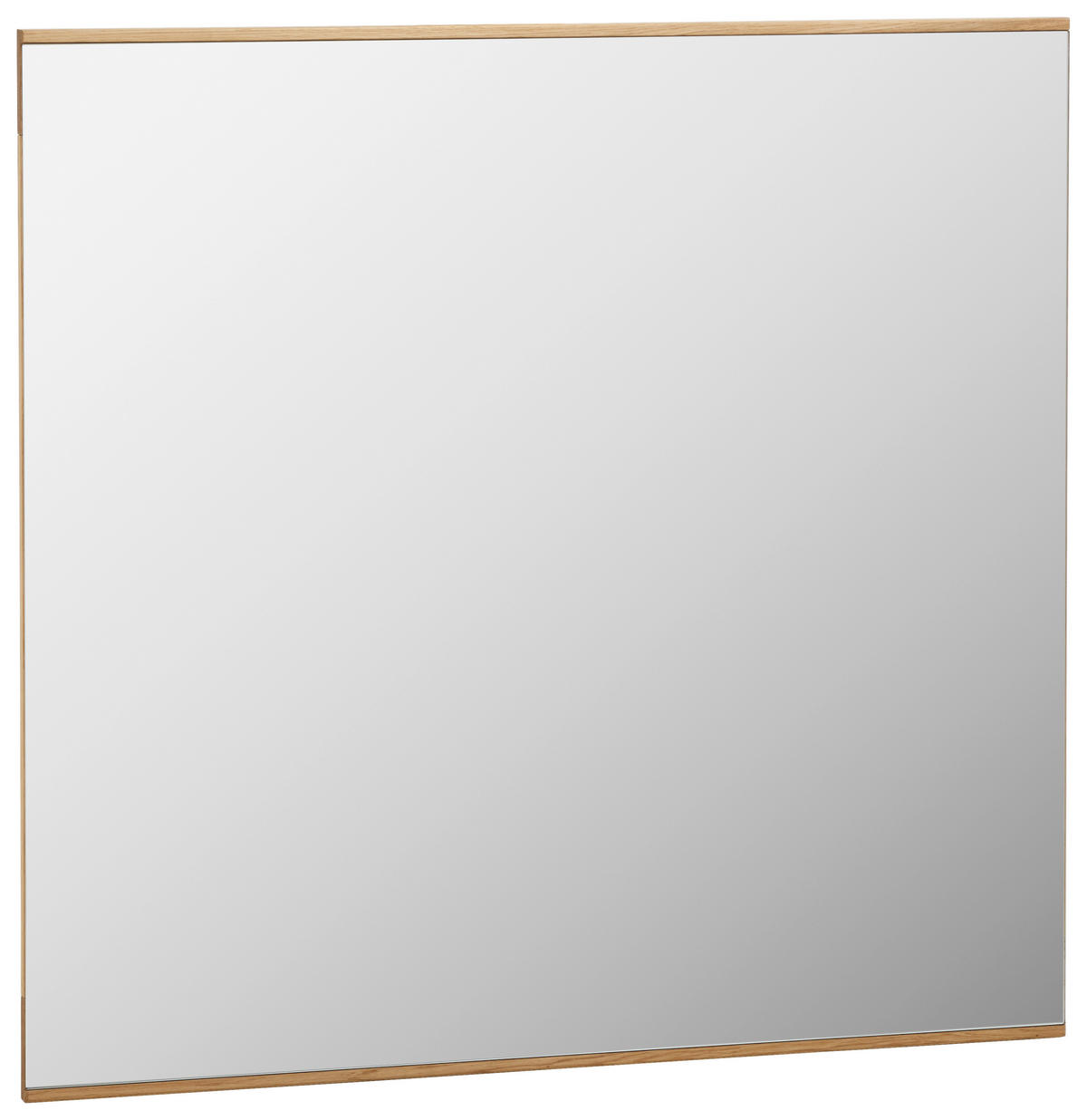 WANDSPIEGEL 85/82/2 cm    - Eichefarben, Natur, Glas/Holz (85/82/2cm) - Linea Natura