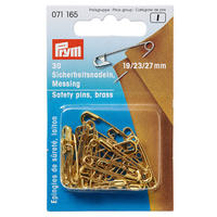 SICHERHEITSNADELN - Goldfarben, Basics, Metall (5.7/9.3/1.1cm)