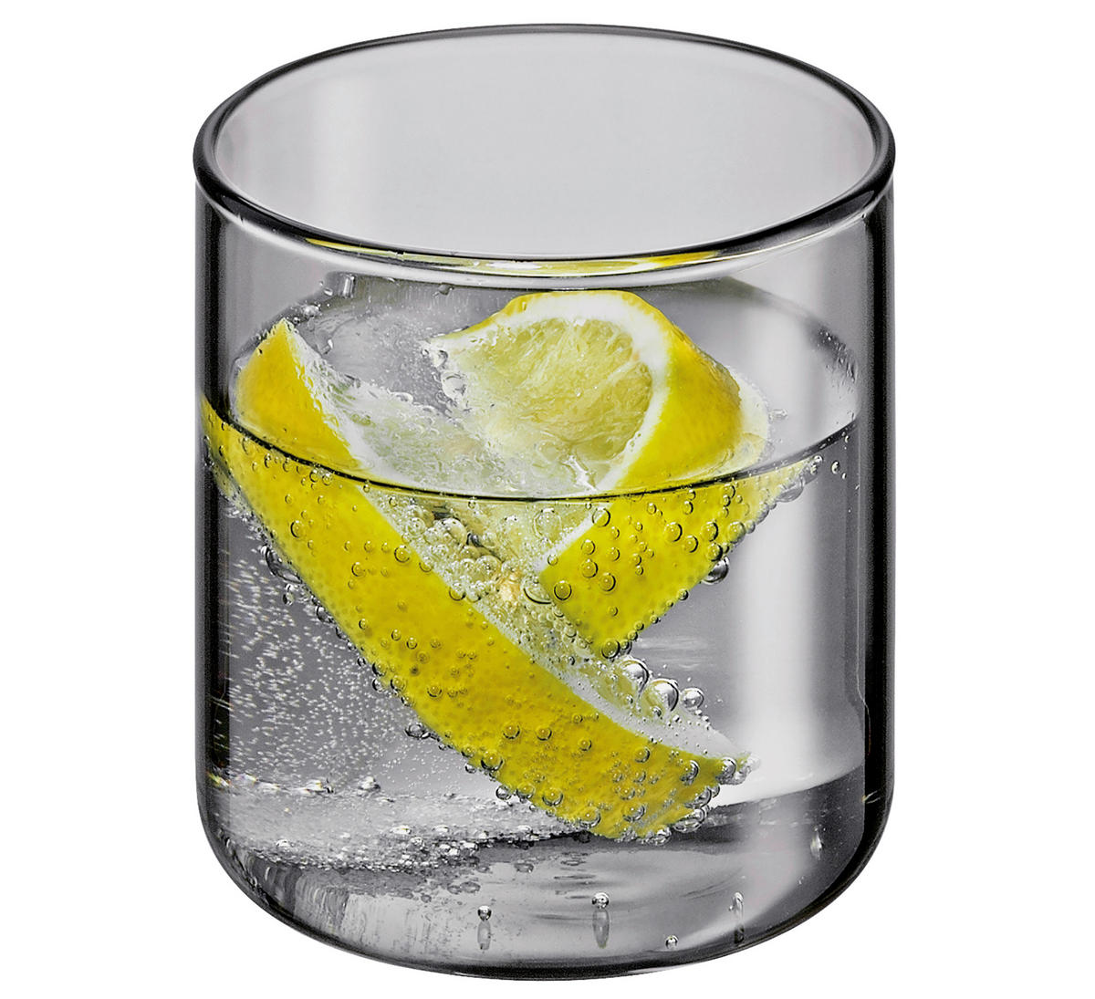 GLÄSERSET LORENZO  2-teilig  - Grau, KONVENTIONELL, Glas (9,4/19,5cm) - Cilio