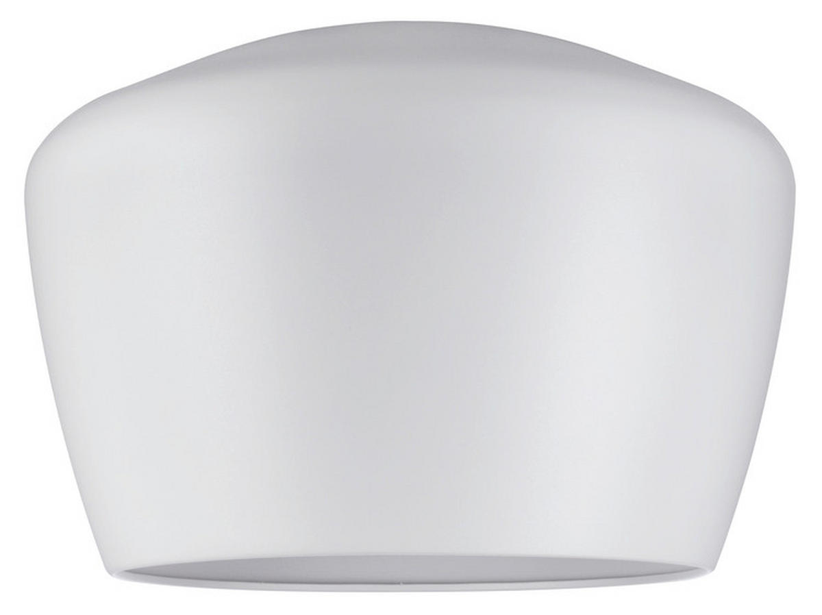SCHIENENSYSTEM-LEUCHTENSCHIRM URail 35/24 cm   - Weiß, Design, Metall (35/24cm) - Paulmann