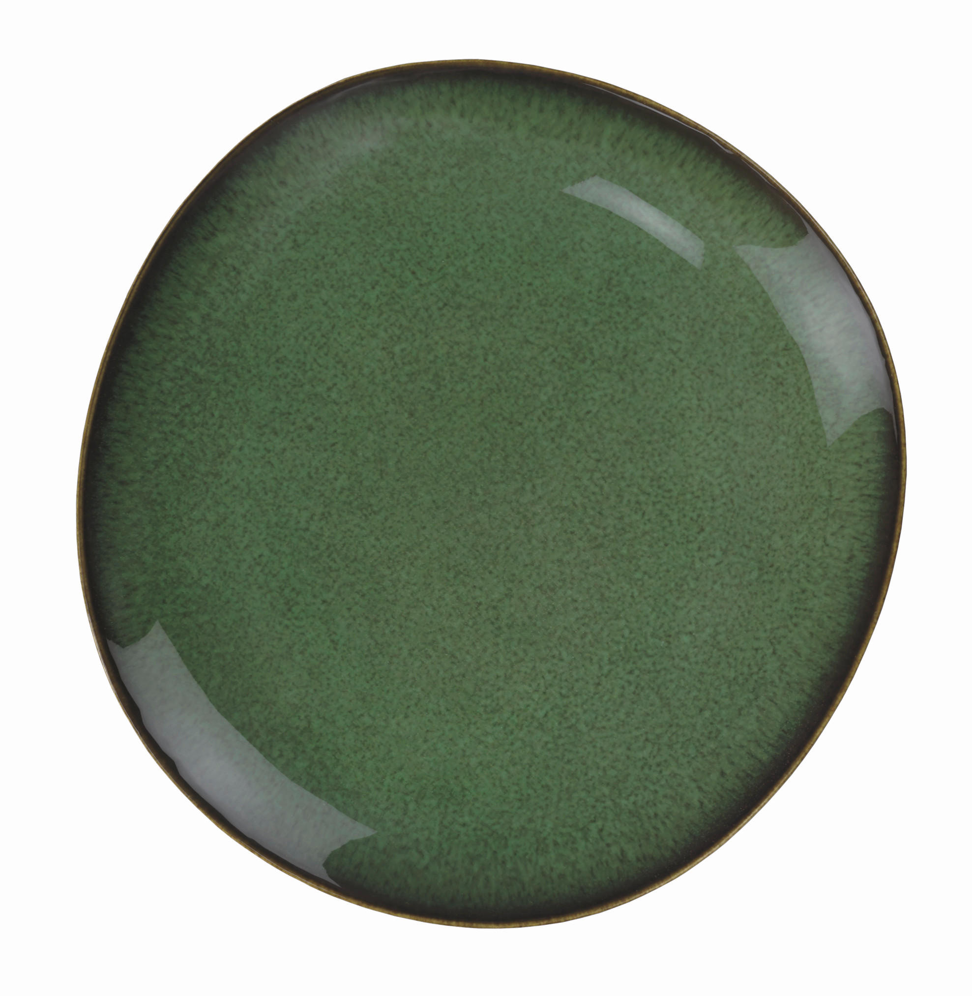 APERITIFTELLER Dunkelgrün Lave vert  - Dunkelgrün, KONVENTIONELL, Keramik (17,5/17,0/2,0cm) - like.Villeroy & Boch