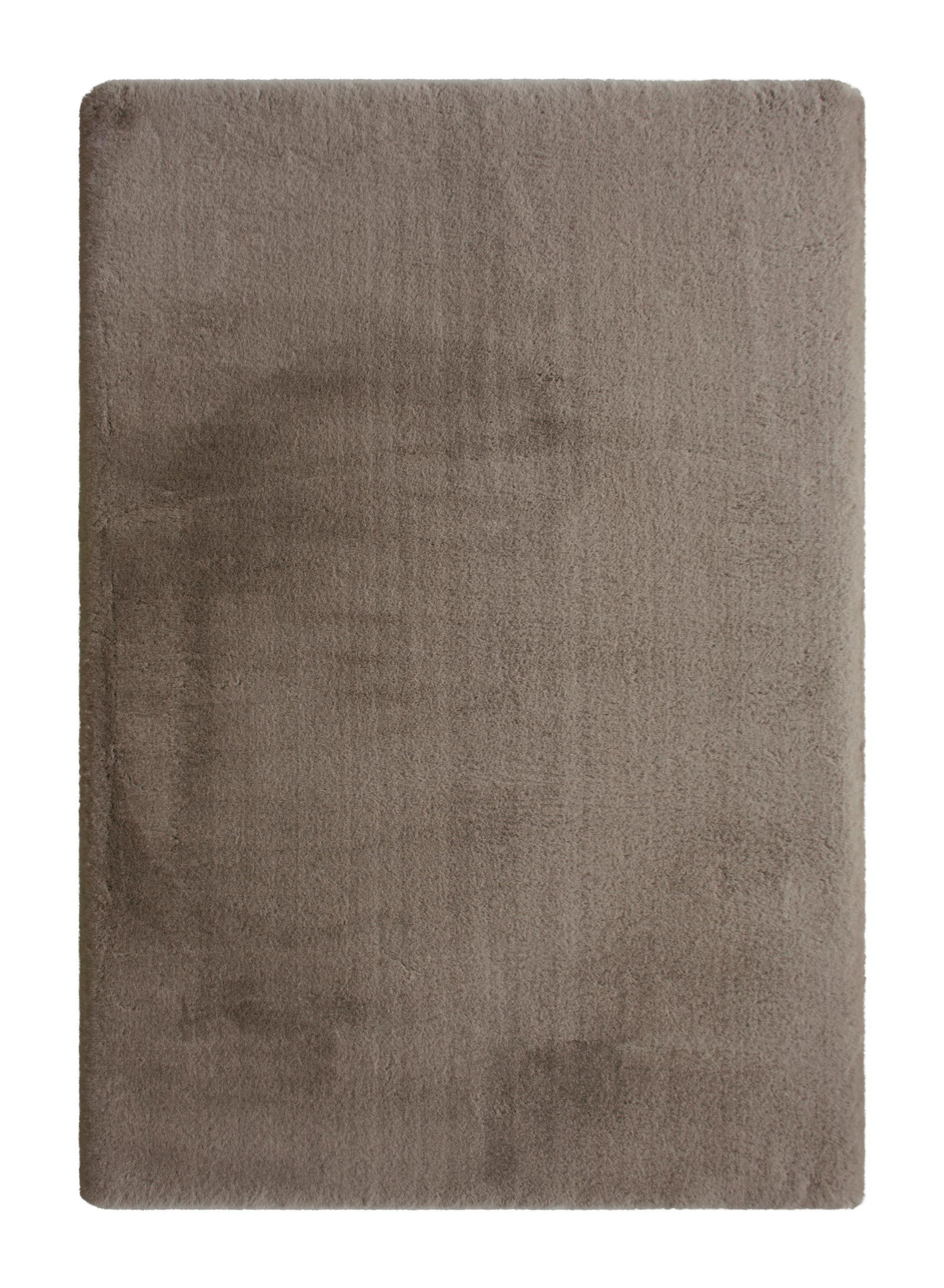 KOBEREC S VYSOKÝM VLASOM, 60/110 cm, mokka - mokka, Design, textil (60/110cm) - Novel