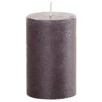 STUMPENKERZE 6,8/10 cm  - Anthrazit, Basics (6,8/10cm) - Steinhart