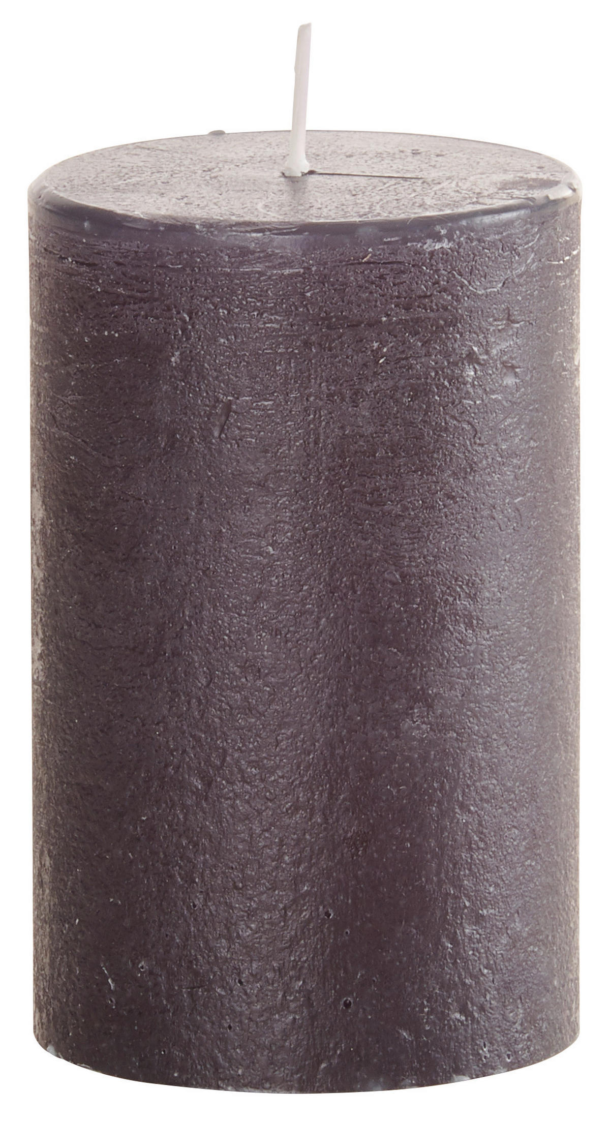 STUMPENKERZE 6,8/10 cm  - Anthrazit, Basics (6,8/10cm) - Steinhart