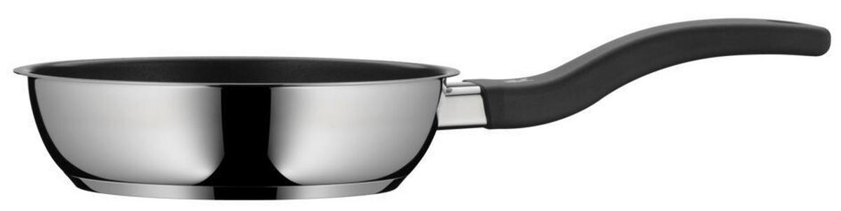 BRATPFANNE  - Schwarz, Basics, Metall (36.6/20/7.5cm) - WMF