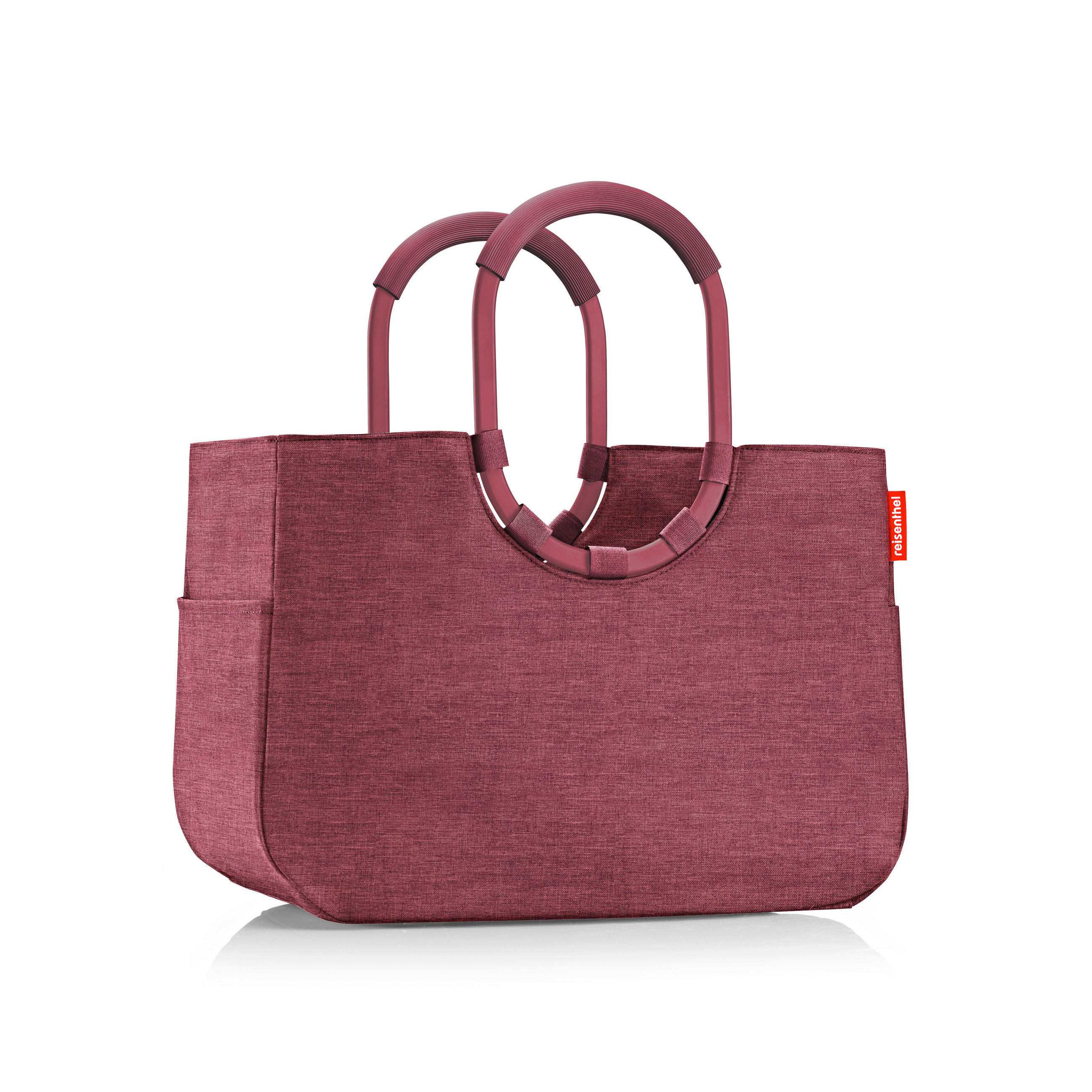 EINKAUFSTASCHE  - Bordeaux, Basics, Textil (46/34.5/25cm) - Reisenthel