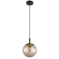 LED SVJETILJKA VISEĆA  25/130 cm      SEVERIN  - narančasta/boje mjeda, Konvencionalno, staklo/metal (25/130cm)