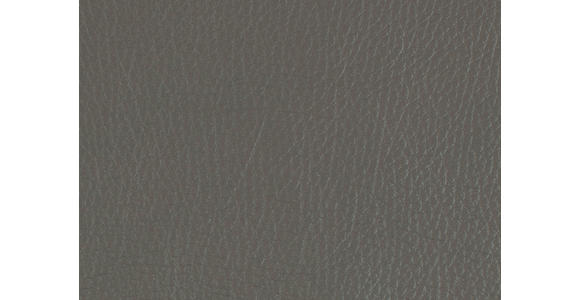 3-SITZER-SOFA in Leder Dunkelgrau - Dunkelgrau/Schwarz, Design, Leder/Metall (190/84/99cm) - Dieter Knoll