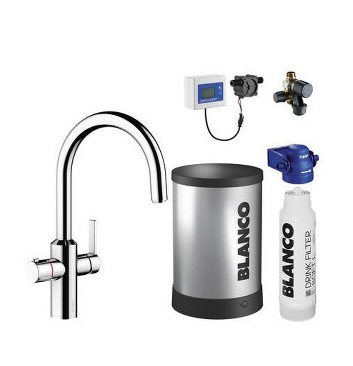 KÜCHENARMATUR 525224  - Chromfarben, Basics, Metall (15,3/38,2/24,9cm) - Blanco