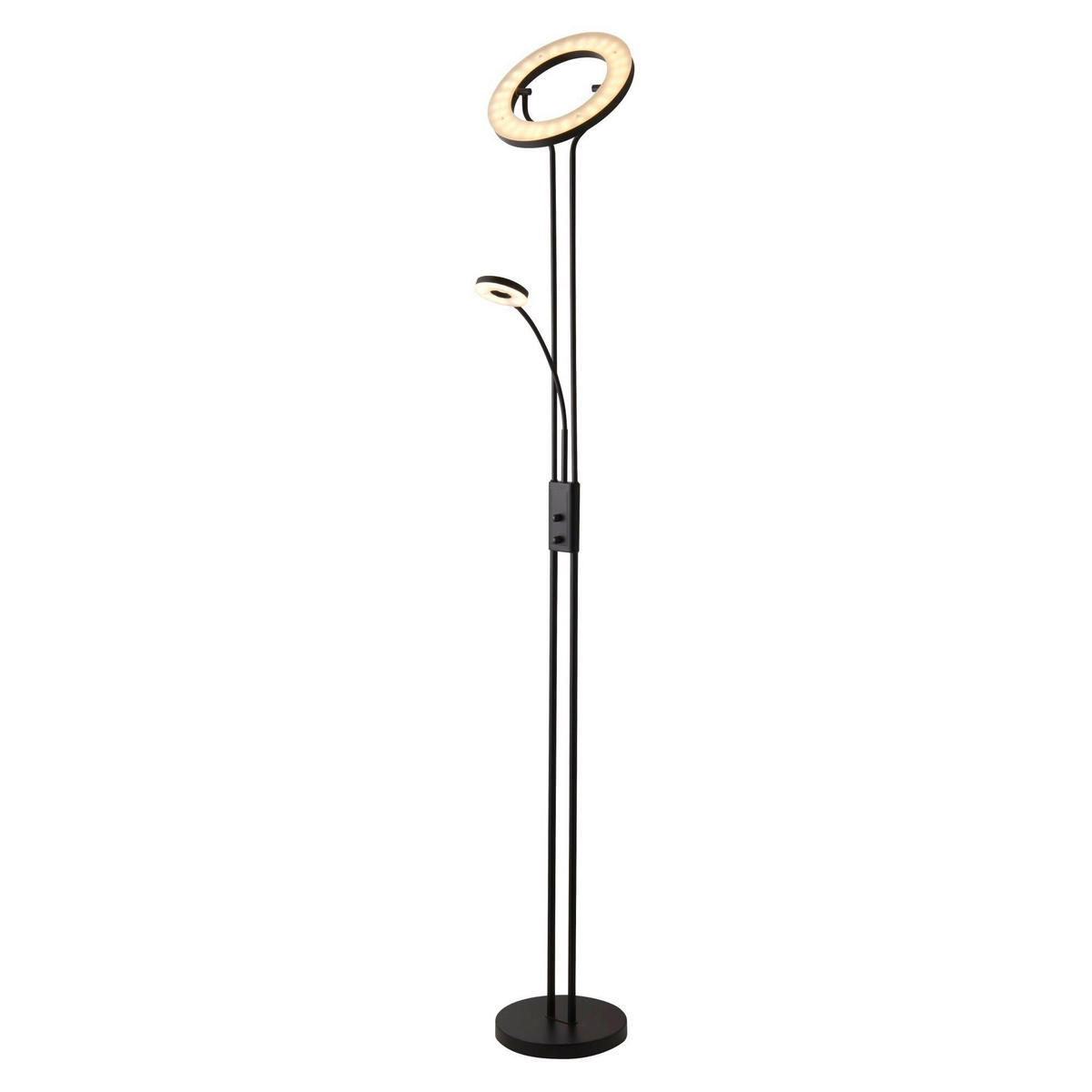 LED-GOLVLAMPA Mother & Child 28/180 cm    - svart, Design, metall/plast (28/180cm)
