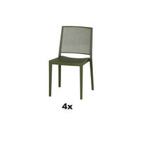 STAPELSTUHL in Kunststoff Grün  - Grün, Basics, Kunststoff (46/80/56cm) - Siena Garden