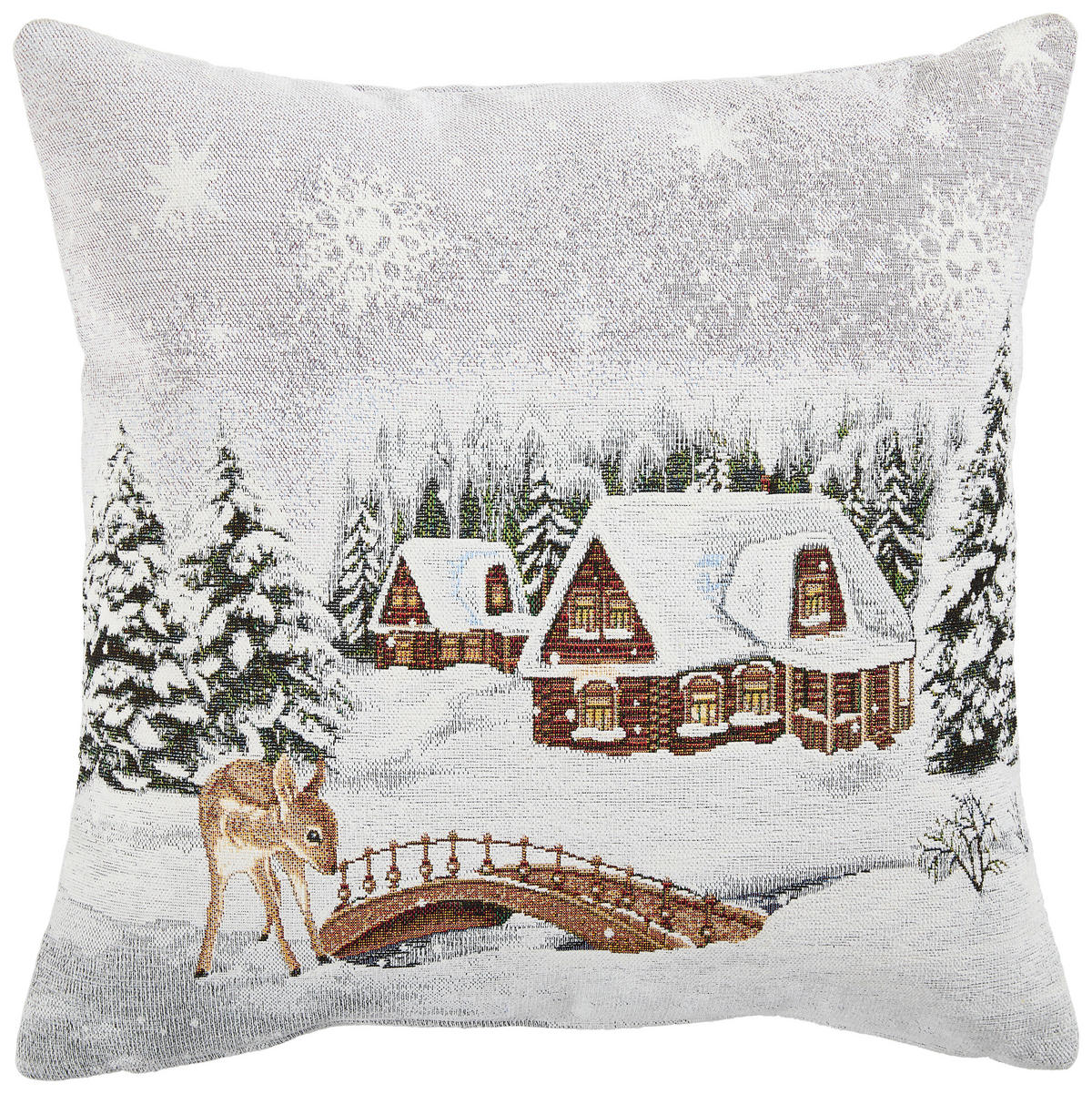 KISSENHÜLLE 45/45 cm  - Multicolor, Textil (45/45cm) - X-Mas