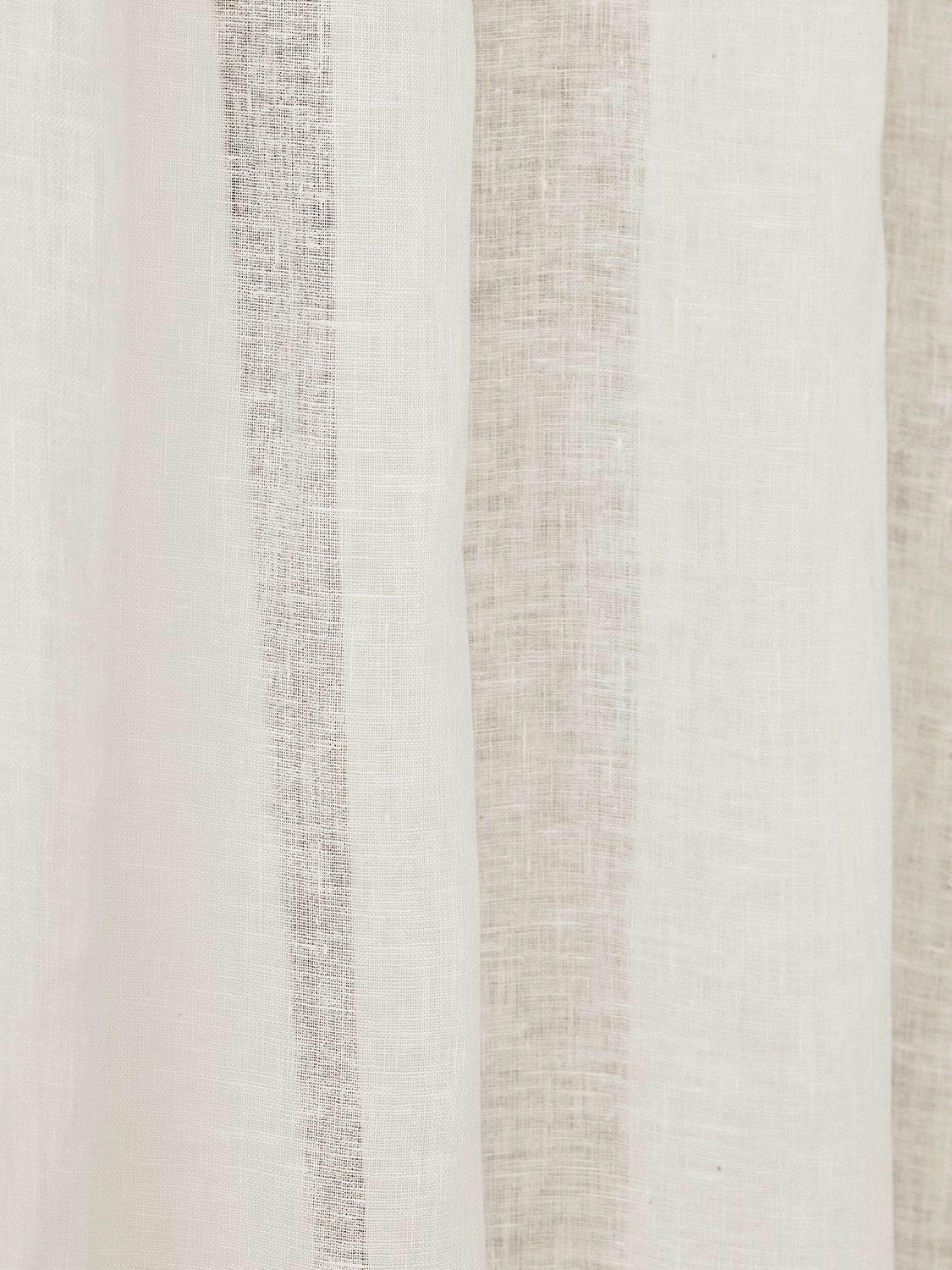 FERTIGVORHANG  halbtransparent   145/280 cm 2 Stück  - Weiß, Basics, Textil (145/280cm) - Svanefors