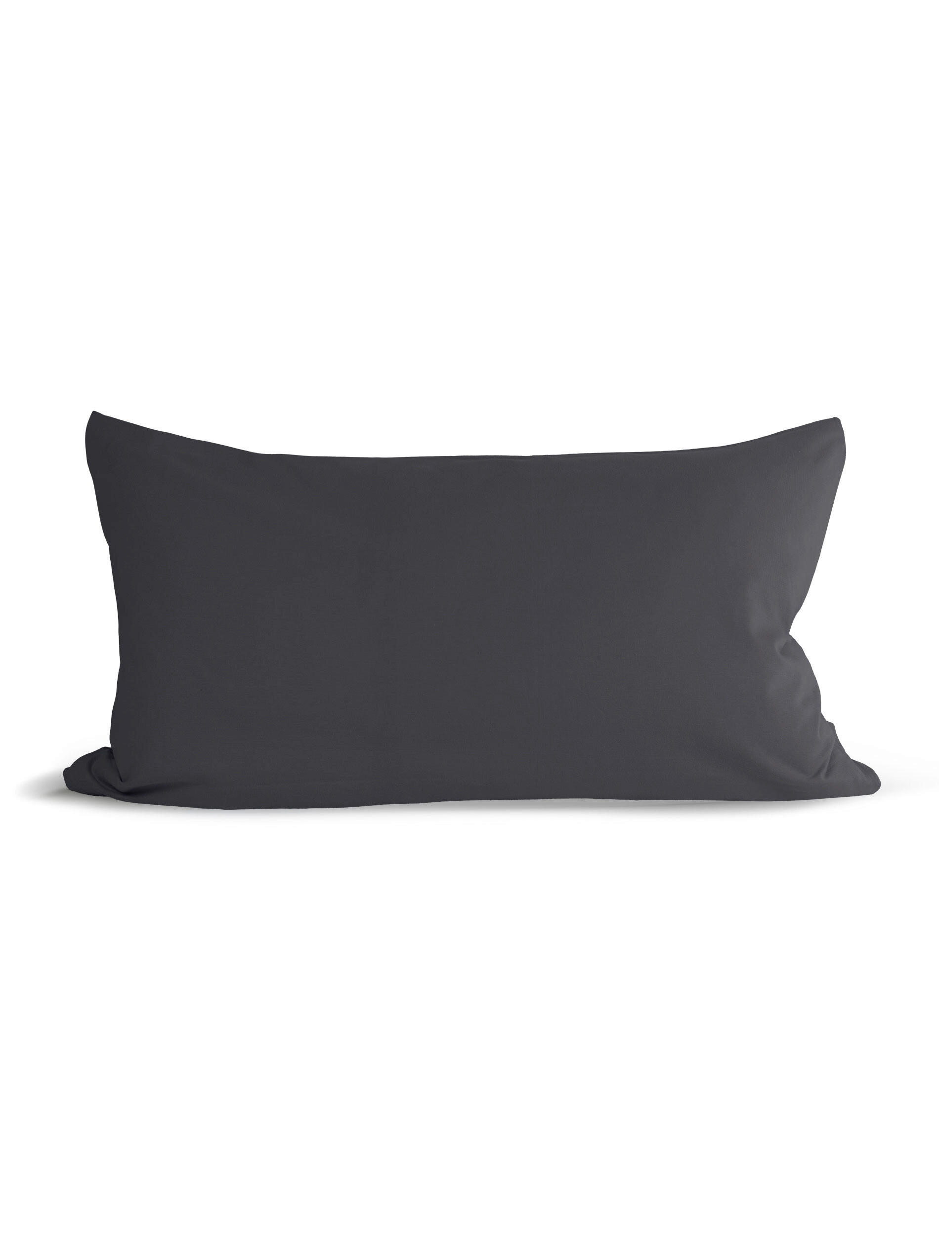 KOPFKISSENBEZUG 40/80 cm  - Anthrazit, KONVENTIONELL, Textil (40/80cm) - Irisette