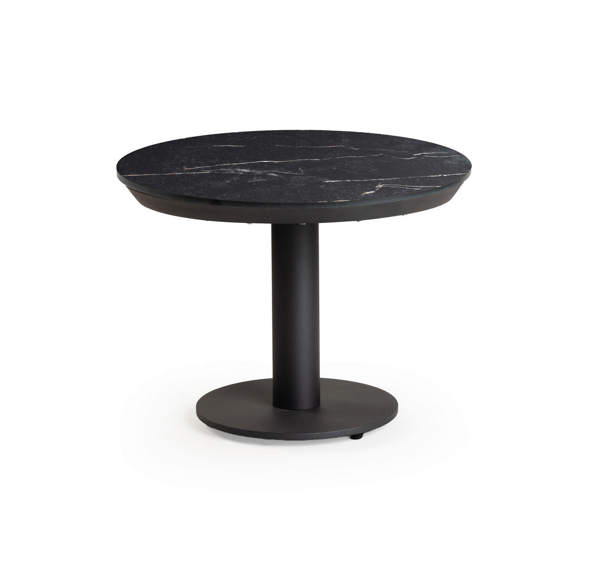 LOUNGETISCH  - Anthrazit, MODERN, Kunststoff/Metall (50/50/37cm) - Tierra Outdoor