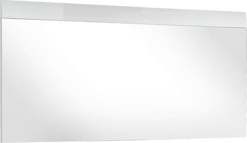 WANDSPIEGEL 134/63/3 cm    in rechteckig  - Weiß, MODERN, Glas/Holzwerkstoff (134/63/3cm) - Carryhome