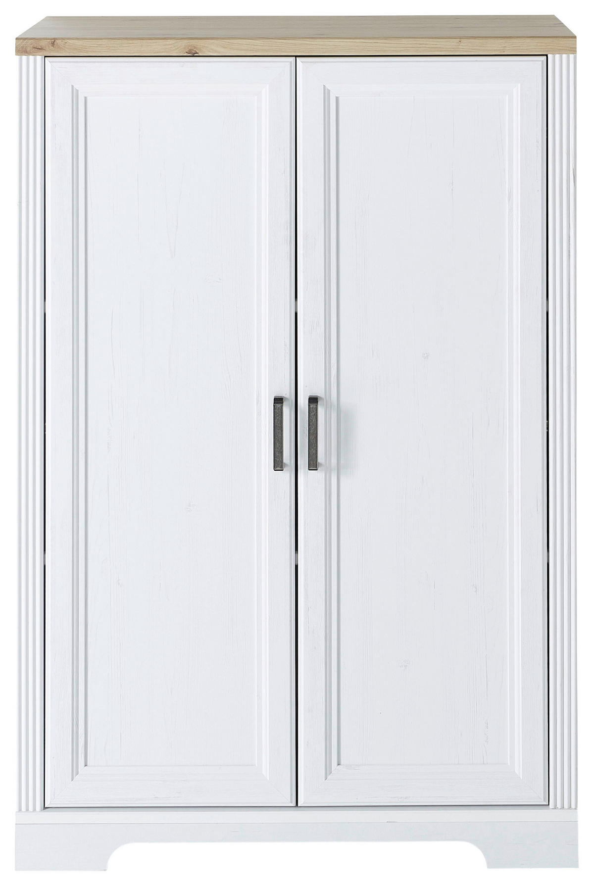 KOMMODE  in 86/127/38 cm  - Eiche Artisan/Pinienfarben, KONVENTIONELL, Holzwerkstoff/Metall (86/127/38cm) - Carryhome