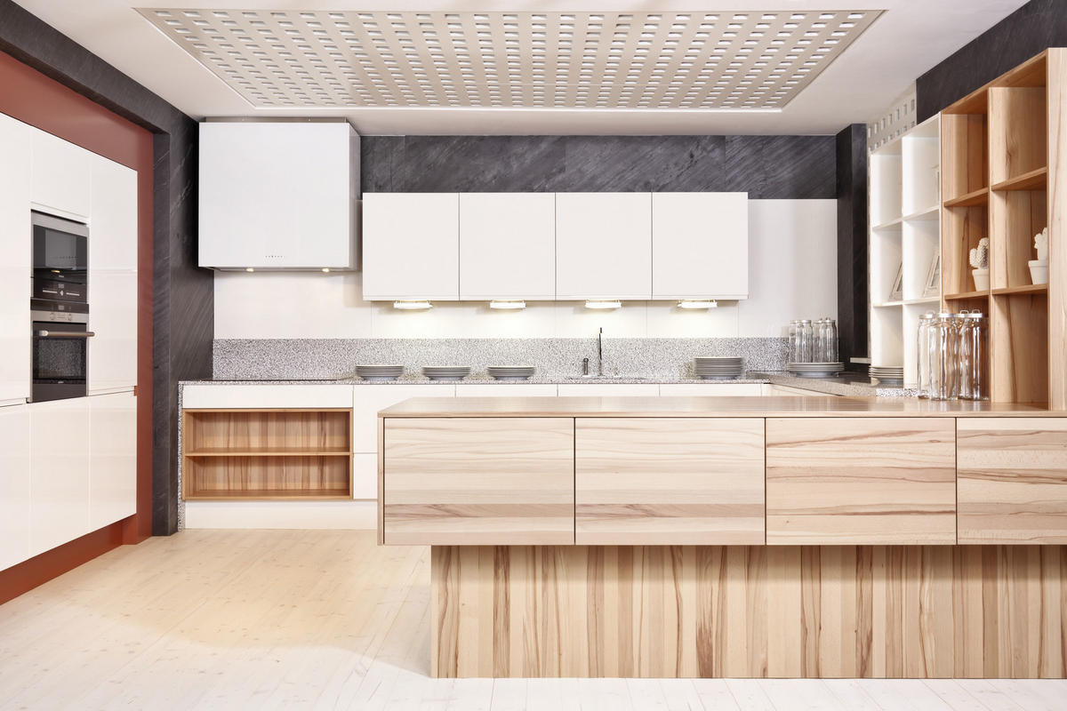 EINBAUKÜCHE   - Design, Holzwerkstoff - Dan Küchen