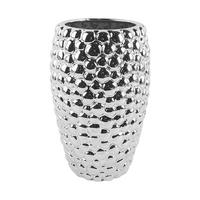 VASE 26 cm  - Silberfarben, LIFESTYLE, Keramik (16,5/26cm) - Ambia Home