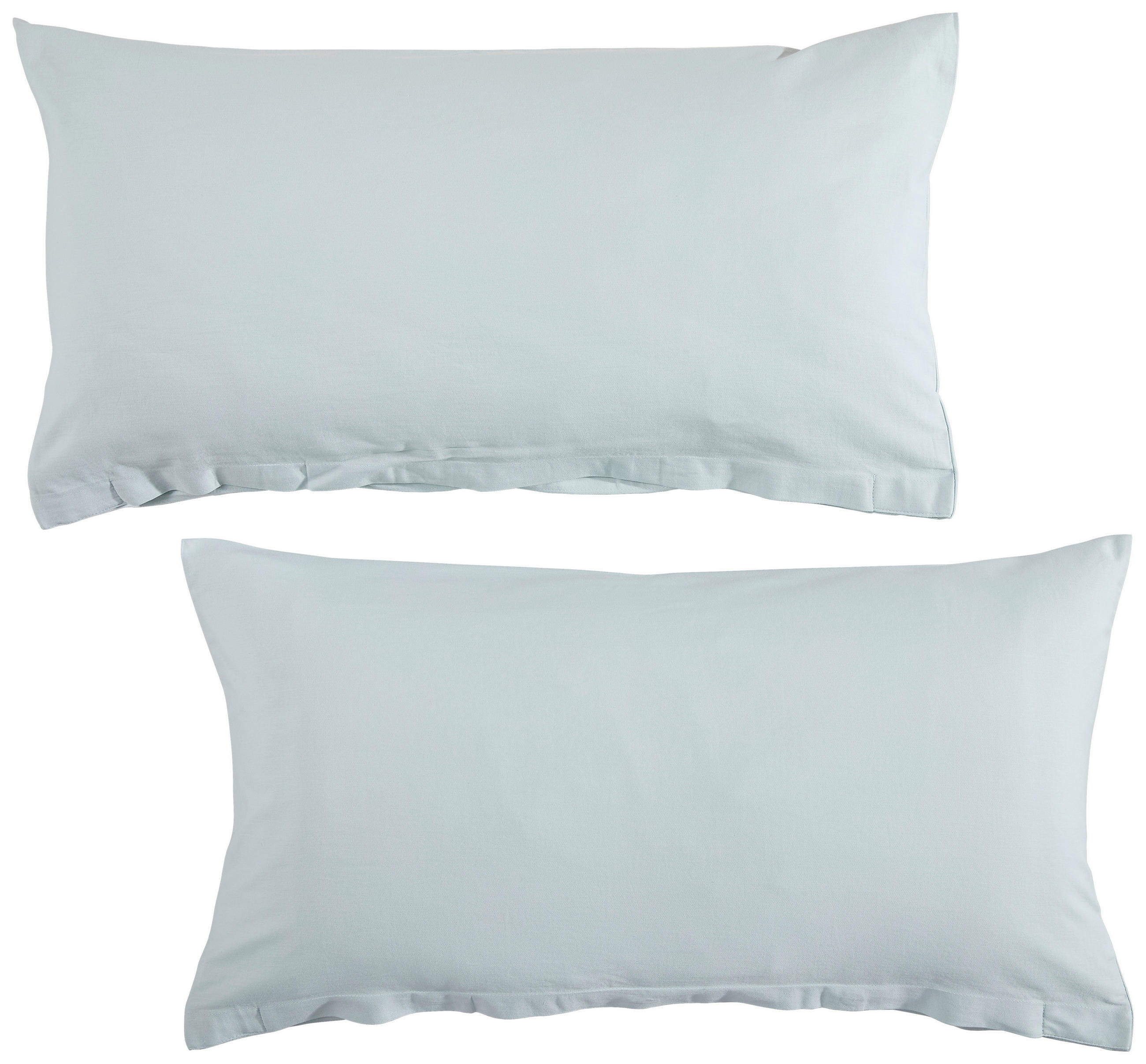 KISSENHÜLLEN-SET NIGIRI 40/80 cm  - Pastellblau, Basics, Textil (40/80cm) - Bio:Vio
