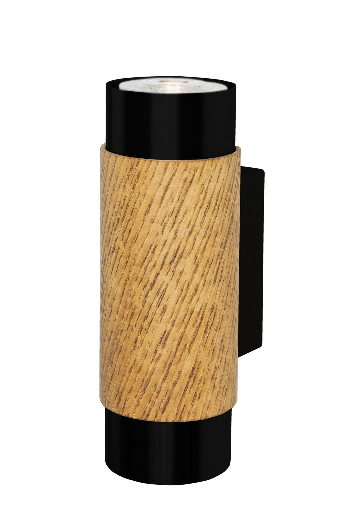 WANDLEUCHTE 6/18/9 cm   - Natur, Holz/Metall (6/18/9cm)